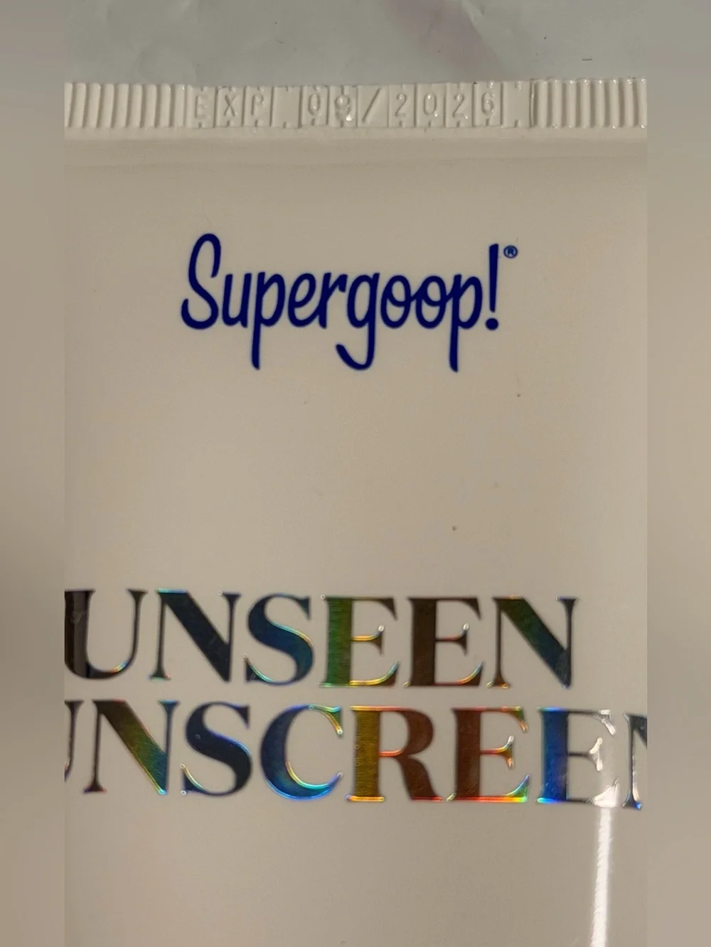 Supergoop Unseen Sunscreen Spf 50